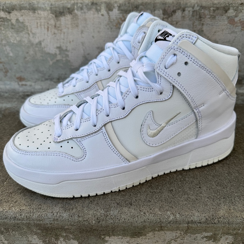 Nike Dunk High Up - Summit White / Sail / Black Women's Size 9.5 DH3718-100